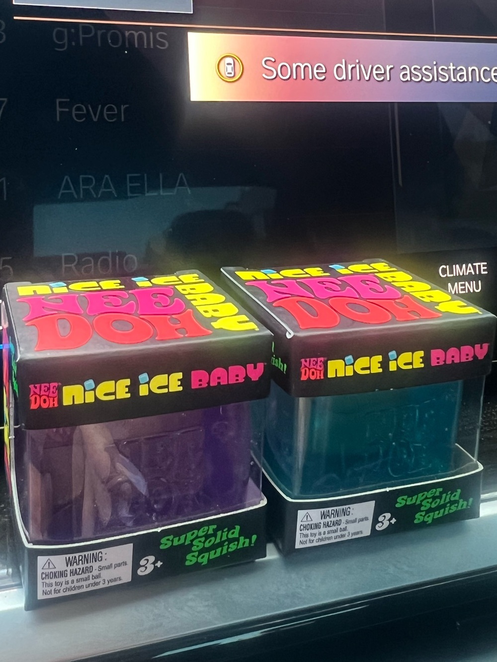 🧊 Nice Ice Baby Super Solid Squish Toy - TEAL ONLY
